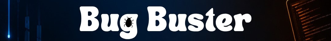 Bug Buster '26 event poster